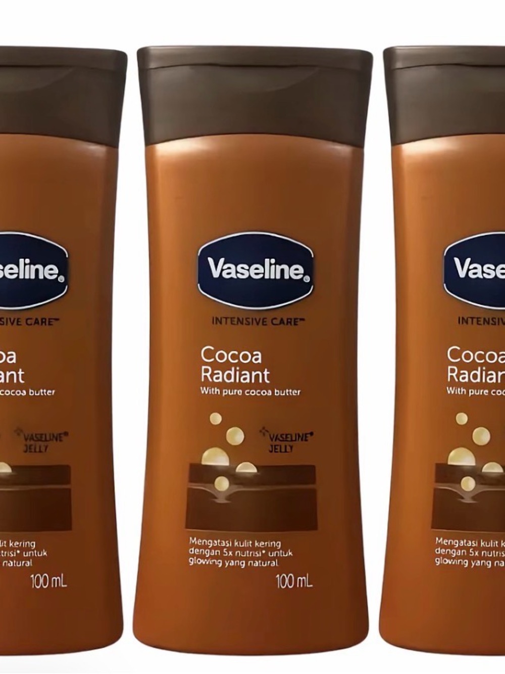 Vaseline Cocoa Radiant Body Lotion - Brown 3pack